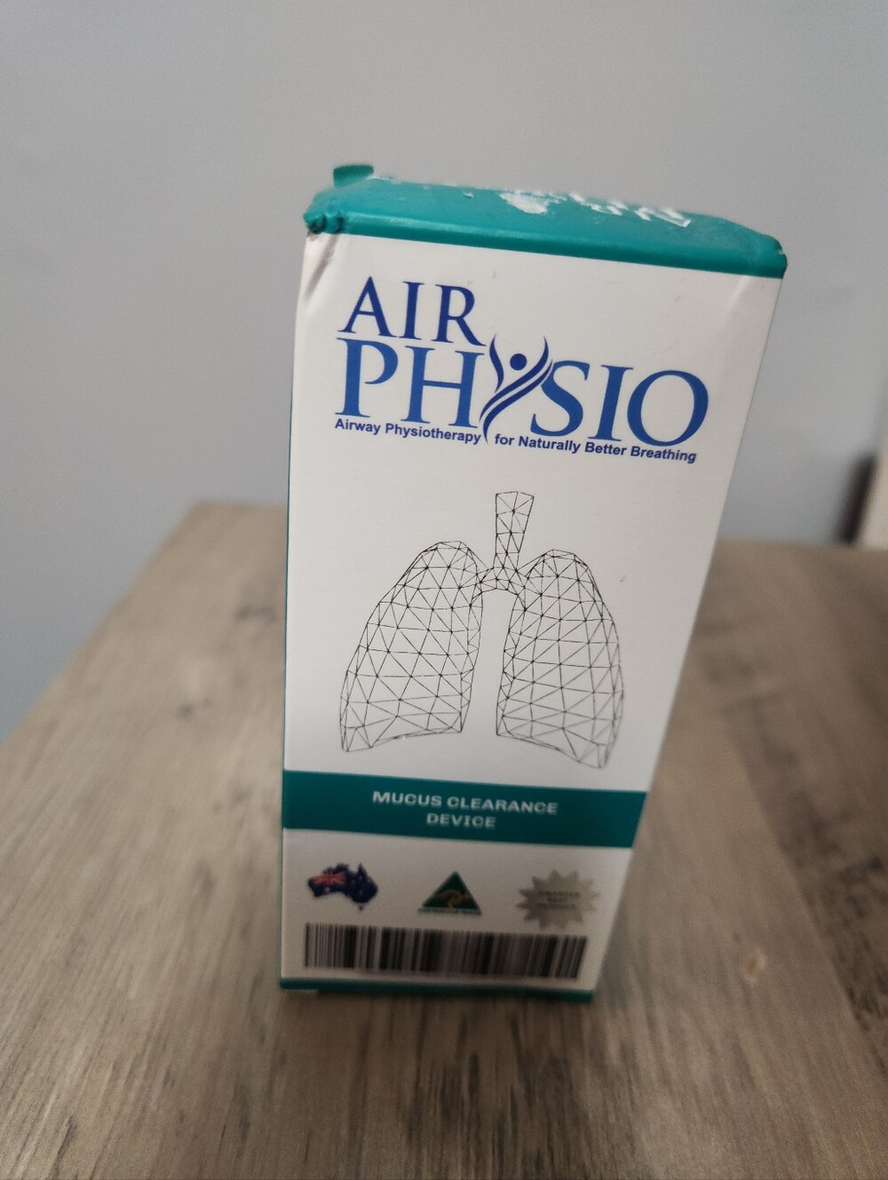 Air Physio Mucus Clearance Device Airway Physiotherapy Natural Breathing, Sealed